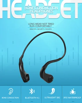 

2019 Bluetooth 5.0 Original bone conduction Z9 Wireless sports headphones hands-free headset support Direct Shipping