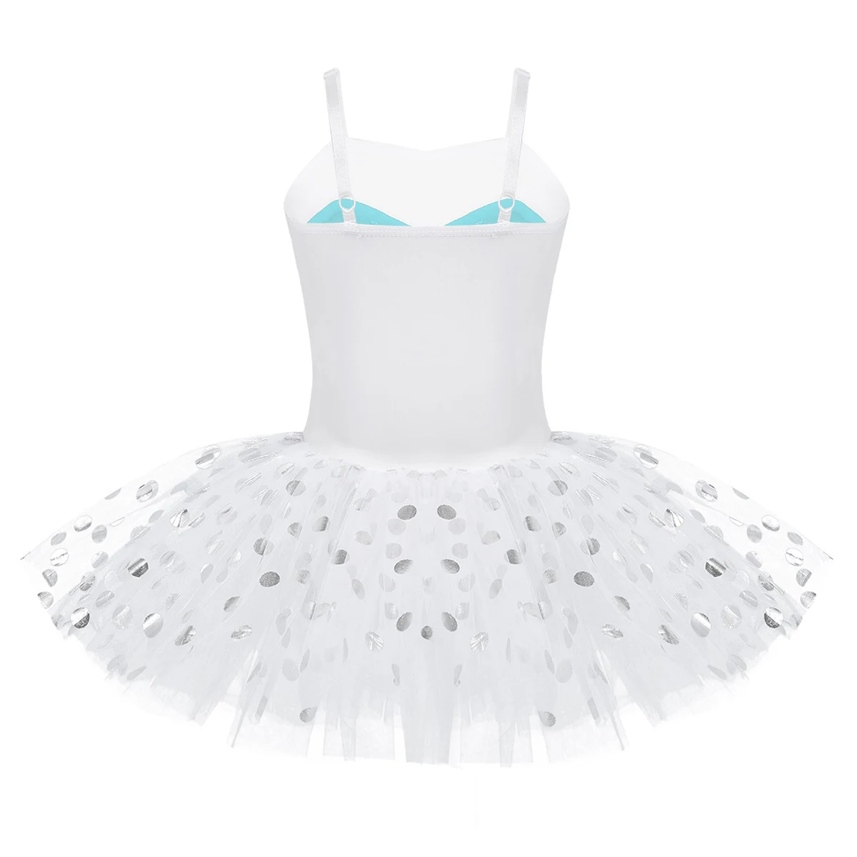 Kids Girls Gymnastics Leotard Ballet Dance Costume Shiny Sequin Dress Sequins Mesh Dancewear Ballerina Tutu Ballet Leotard Dress