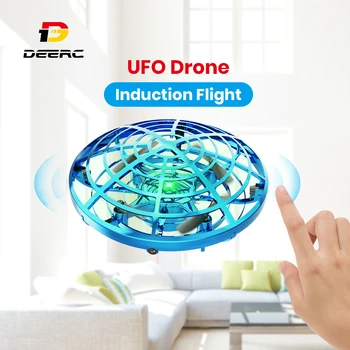 

Mini UFO Drone Flying Ball Magic Drone Helicopter 360°Rotating Anti-collision Mini UFO Drone Toy For Kid Hand Control Quadcopter