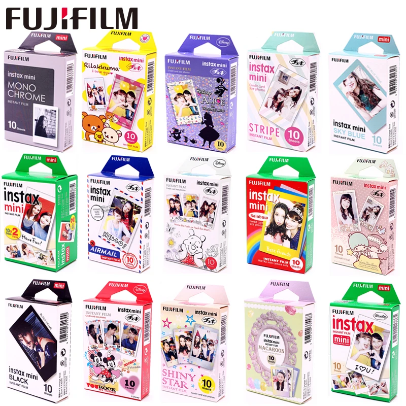 Fujifilm – Pellicule Instax Mini Pour Appareil Photo Instantané 70, Film Avec Cadre 10 — 100 En Option, Feuille De Photo Pour 9, 8, 11 - Pellicule - AliExpress
