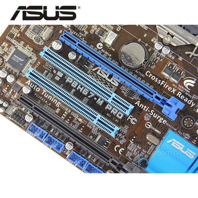 ASUS P8H67-M PRO 1333 МГц DDR3 P8H67-M LGA 1155 Материнская плата UATX 32 Гб PCI-E X16 настольный компьютер ПК материнская плата Б/у