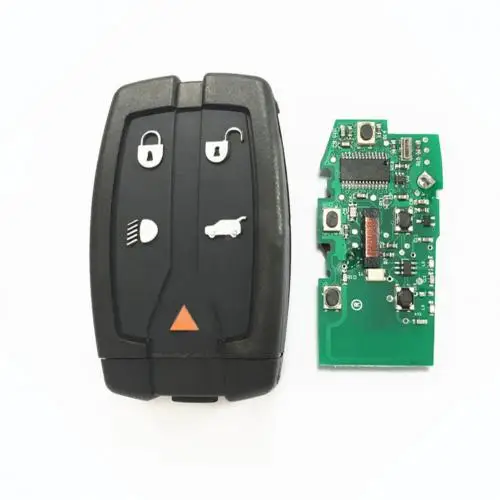 Автомобильный Дистанционный Умный брелок для Land Rover freelander 2 LR2 434MHz 2008 2009 2010 - Цвет: Черный