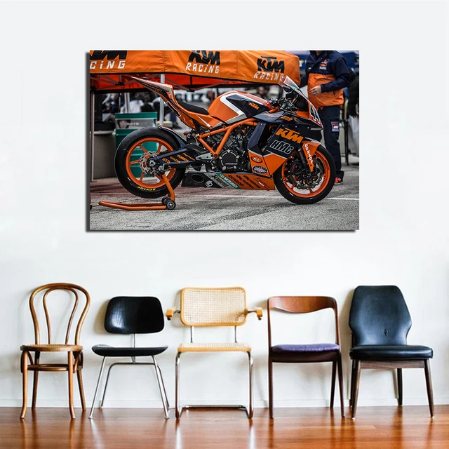 Living Room Decor Yamaha Motocross Jump Poster 27x40cm Canvas Fabric Custom  Living Room Art Poster Decoration - AliExpress