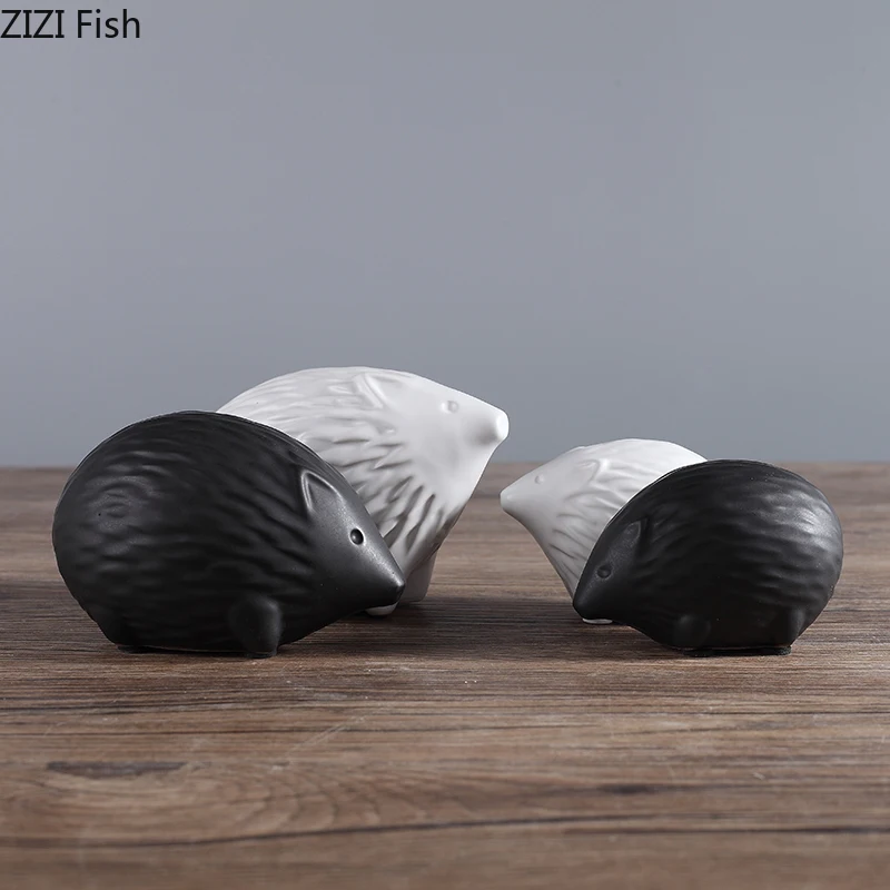 Nordic Style Living Room Decoration Home Furnishings Modern Fashion Simple Ceramic Creative Crafts Hedgehog | Дом и сад