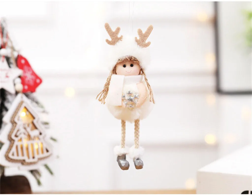 Christmas Angel Kids Toys Christmas Tree Hanging Pendant Toys For Children Festival Ornament Home Party Wedding Decoration