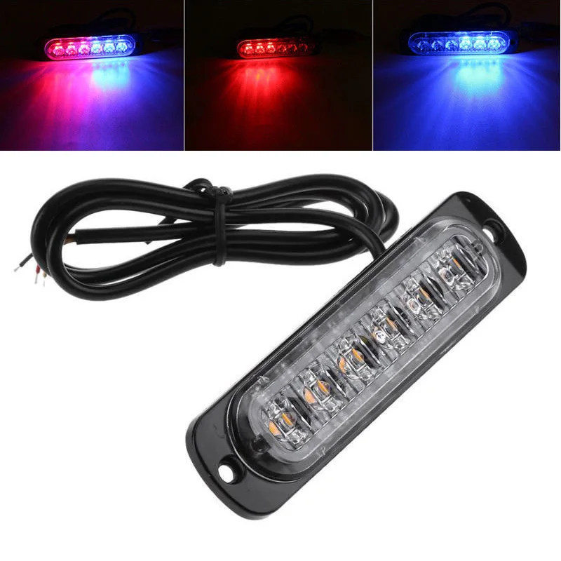 

DC12V-24V LED Car Truck Motorcycle Beacon Warning Hazard Flash Strobe Light Bar
