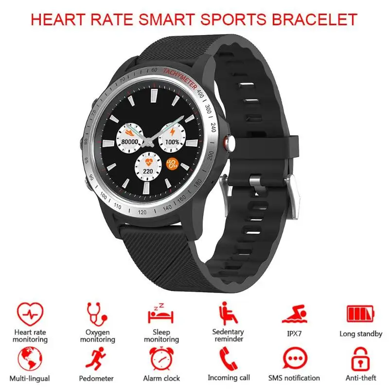 S22 Dual Bluetooth Smartwatch сердечного ритма IP67 водонепроницаемые спортивные Смарт-часы