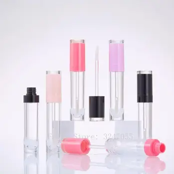

1/2/5pcs 8ml Empty Lip Gloss Tube black pink purple lipgloss bollte tube DIY Tool cylindrical lipgloss tube container wholesale