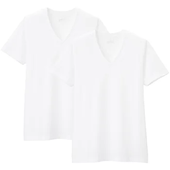 

Leisure V-neck T Shirt Solid Color Comfortable Simple Plain Joker White T Shirt Men Cotton Koszulka Meska Men Clothes YY50MT