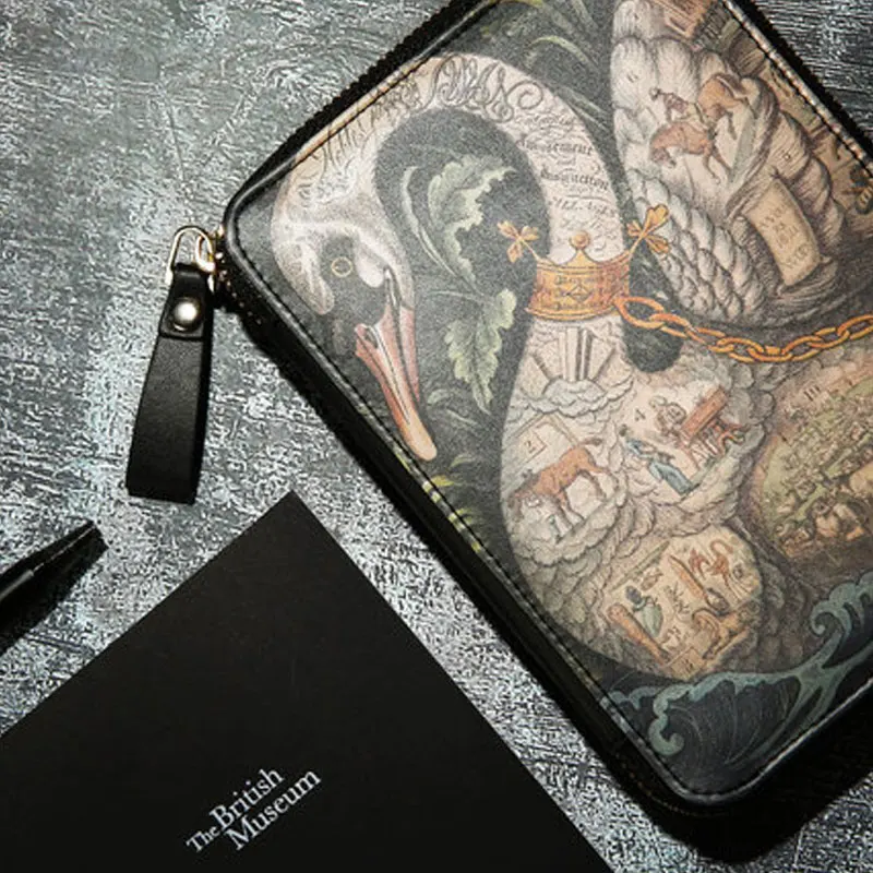 2020 Yiwi 1 Set Noble Swan Chessboard Theme Limited Zip Bag Planner A6 Diary Pu Leather Notebook With Month 2020 Yiwi 1 Set Noble Swan Chessboard Theme Limited Zip Bag Planner A6 Diary Pu Leather Notebook With Month