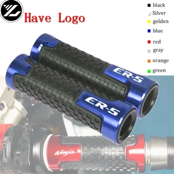 

handle 7/8"22mm Motorcycle handlebar grips & handle bar ends hand cap for Kawasaki ER-5 ER5 2004-2005