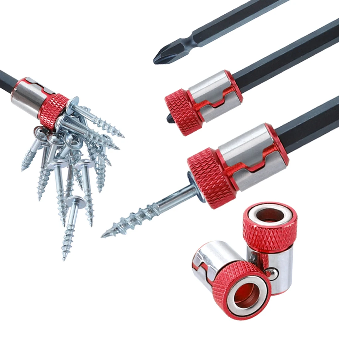 Универсальный Намагничивающее кольцо отверток головок винта Магнитный Палочки