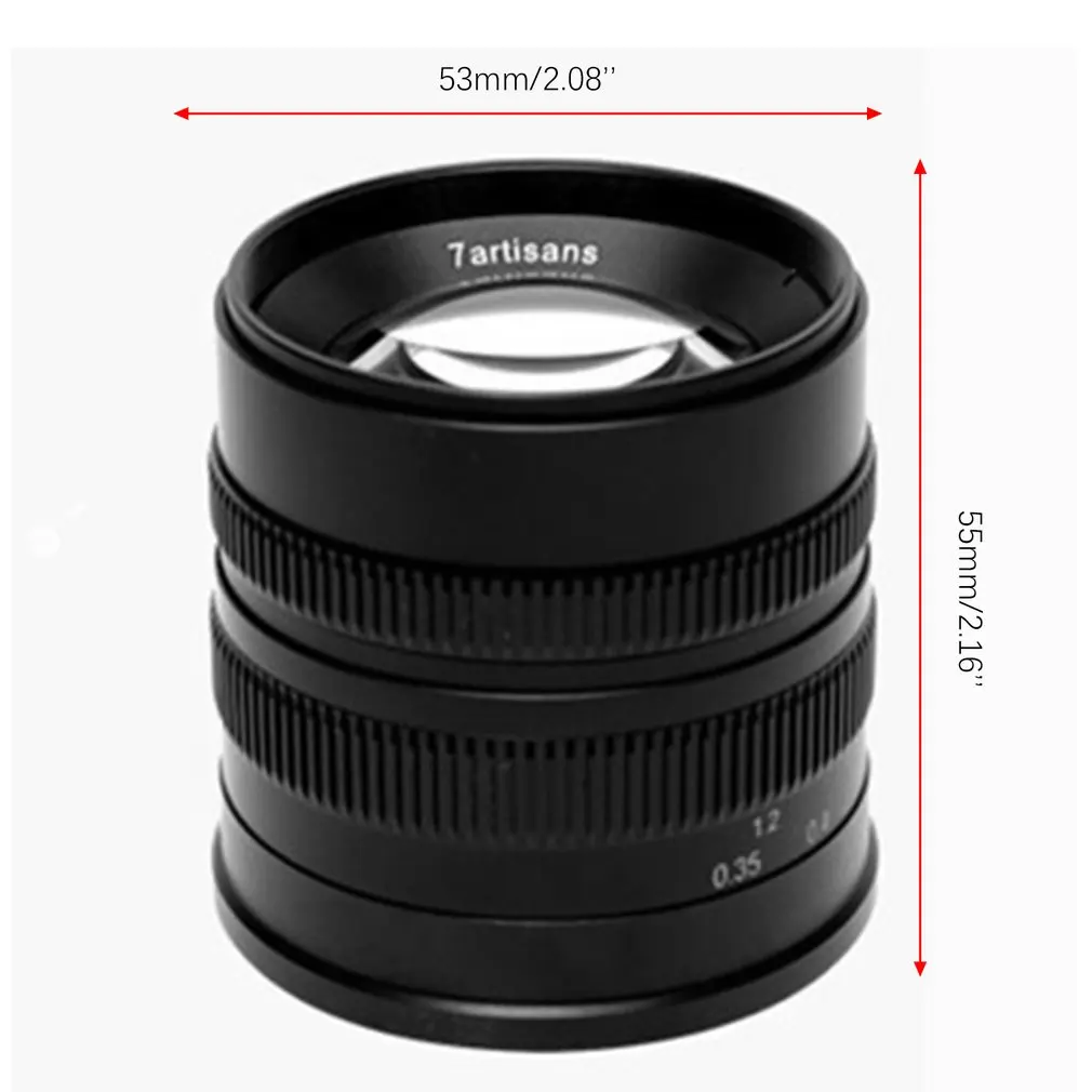 7 artisans 55mm F1.4 Prime Lens to All Single