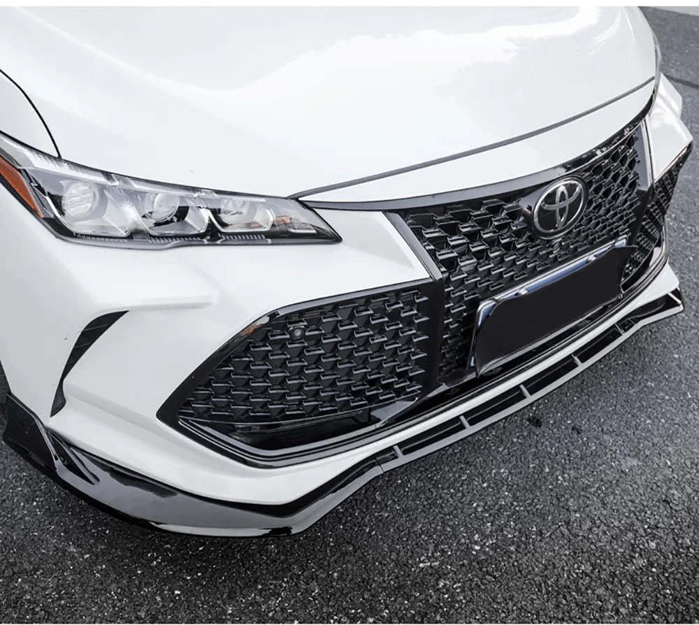 AITWATT для Toyota Avalon высокое качество углеродное волокно передний бампер спойлер для автомобиля передний бампер диффузор крышка 3 шт