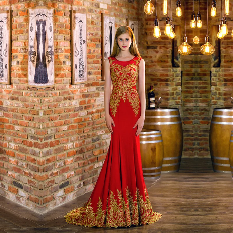 Классическое элегантное вечернее платье Qipao с изысканной аппликацией, женское вечернее платье, сексуальное тонкое платье русалки для выпускного вечера, Vestidos