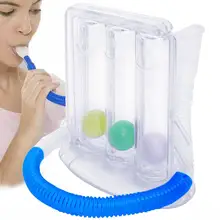 

Rehabilitation Breathing Trainer Vital Capacity Exercise Three Ball Instrument Lung Function Breathing Respiratory Exerciser