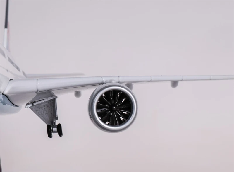 1/142 масштаб Airbus 350 47 см самолет A350 воздух Китай авиакомпания модель светодиодный свет и колесо шасси литье под давлением модель самолёта из смолы игрушка