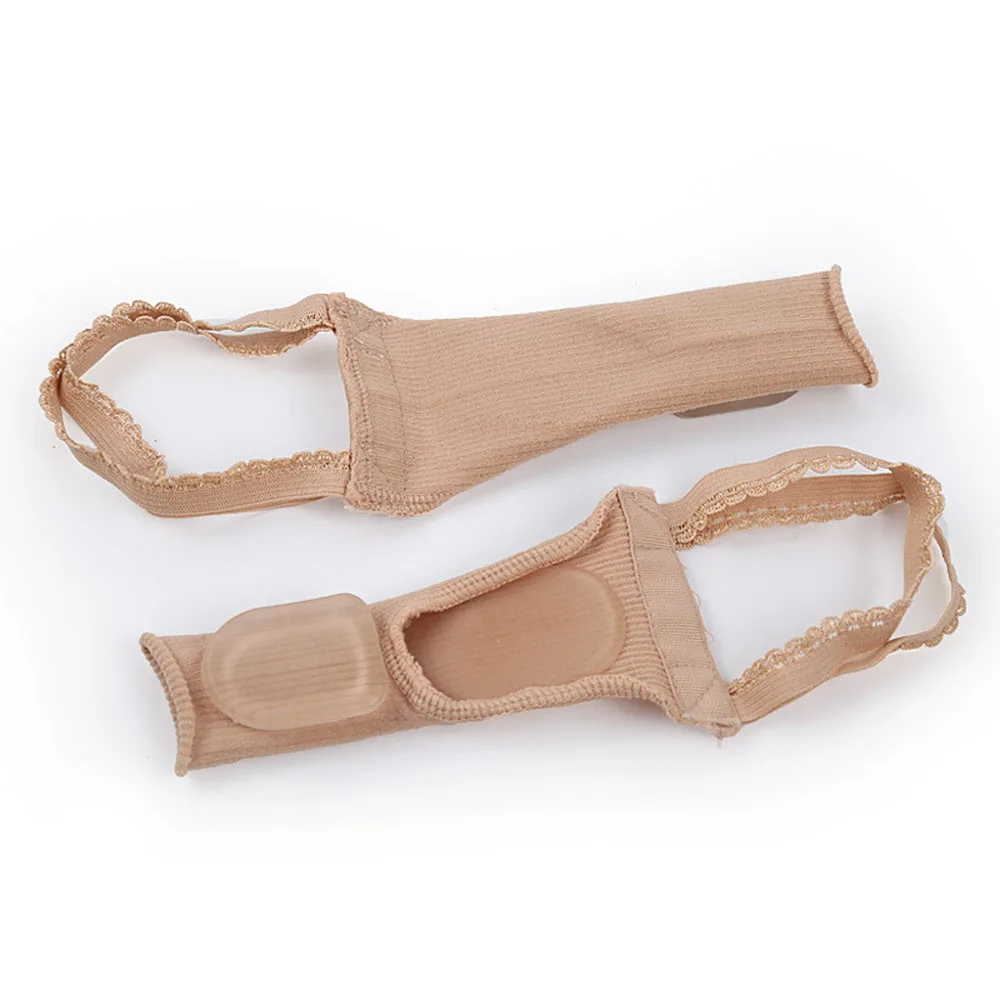 Nylon gel lace protective cover foot care hallux valgus toe splitter carding and correcting toes bunion corrector feet care