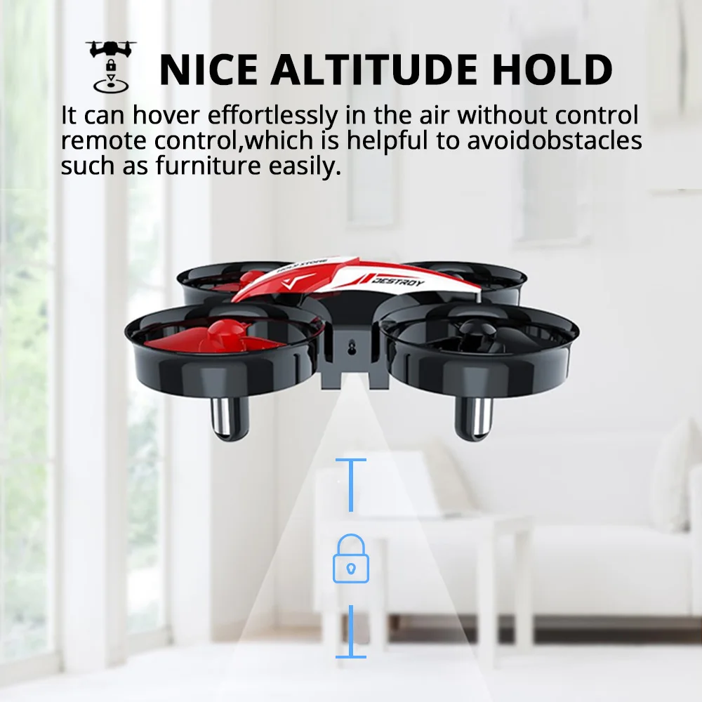 Holy Stone HS210 Мини RC игрушка Дрон Безголовый дроны мини Радиоуправляемый