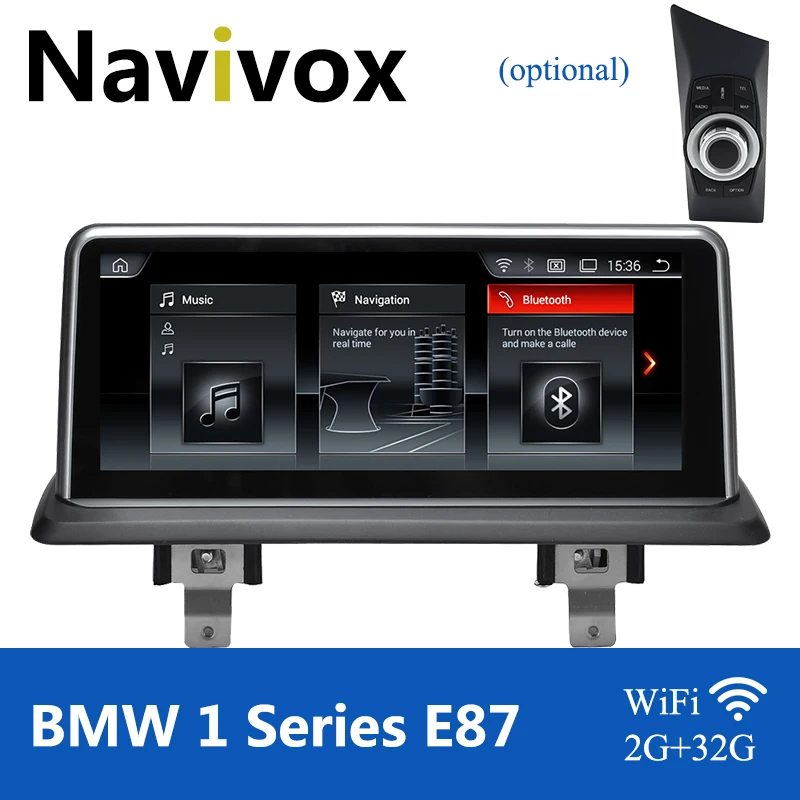 Navivox 10 25 &quotAndroid Автомобильный GPS Радио мультимедийный плеер для 1 серии 120i E81/E82/E87/E88