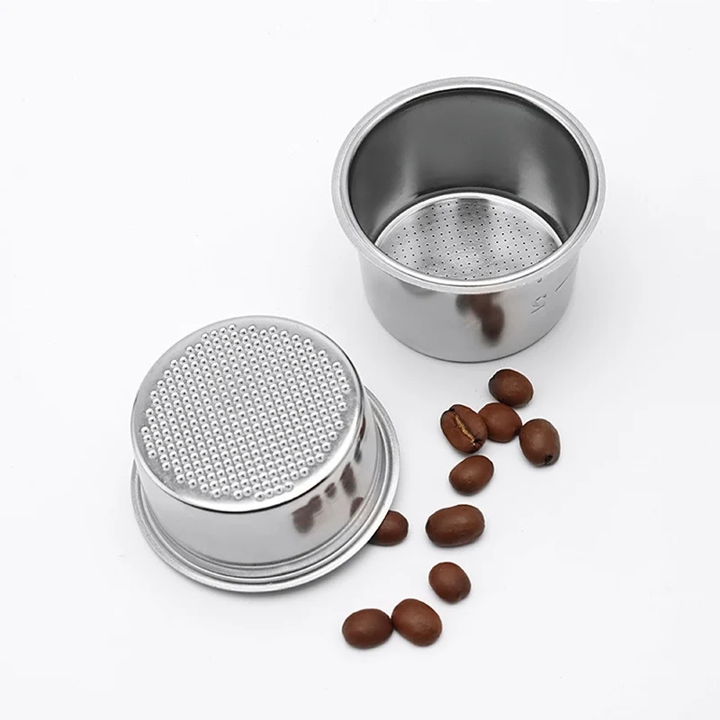 

New Hight Quaily 51mm Single Layer Stainless Steel Coffee Machine Filter Strainer Bowl Fit for Coffee Machine Accessories