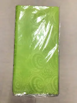 

CNACI 10 Yards African Garment Fabric Green Wedding Material Nigeria Damask Jacquard Shadda Textile Bazin Riche Guinea Brocade