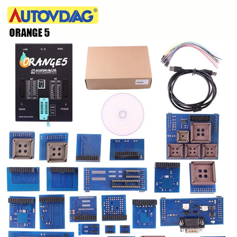 Оранжевый программатор ECU 5 OBD2 автомобильный диагностический инструмент Orange5