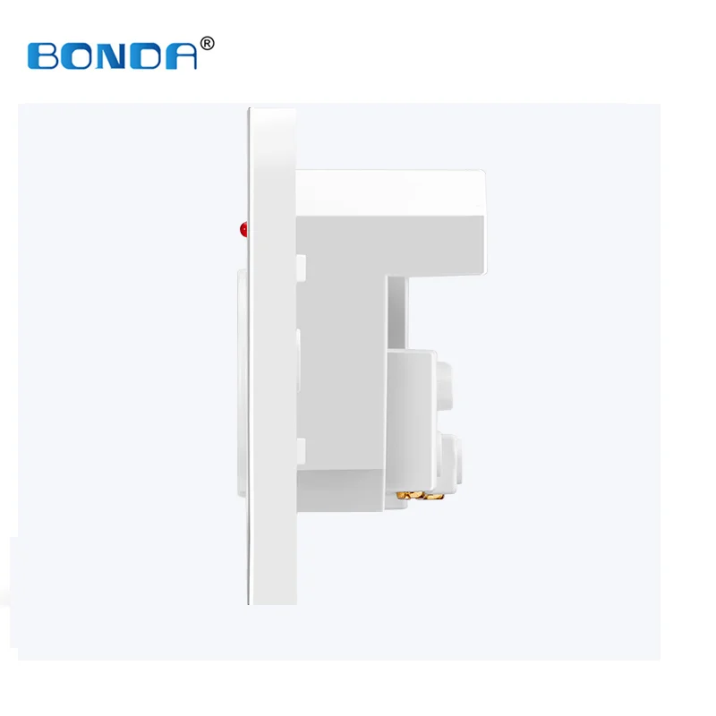 BONDA штепсельная вилка европейского стандарта двойная розетка USB Вилка со