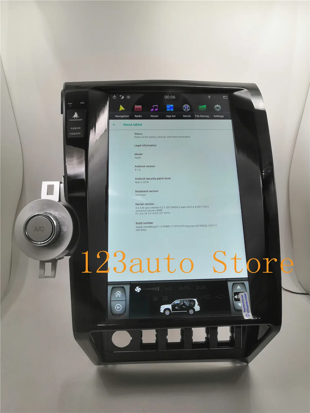 13,6 дюймов вертикальный Tesla стиль Android 8,1 авто без DVD gps навигация плеер Радио для Toyota tundra Sequoia 2007-2011 PX6