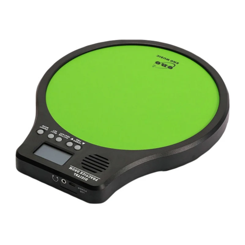 Quality Digital Electronic Drum Pad Portable Training Practice Metronome Counter Popular Drum Traning Tools