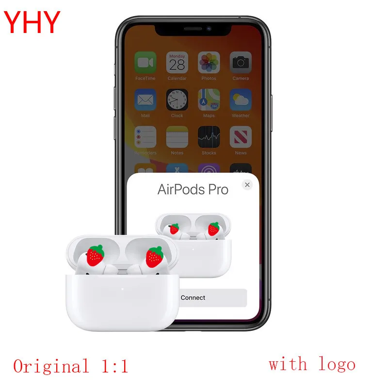 YHY новые оригинальные HD TWS Air pro3 1:1 копия Earbus беспроводные Bluetooth наушники pk w1 h1 1536u чип i500 i10000 i20000 i90000 pro