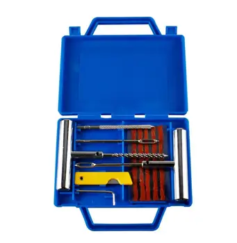 

Qsupokey Car Tire Repair Tool 10in1 Studding Tool Set Tyre plug kit Tire Tyre Puncture Repair Kit Car Accessorie Car Accessorie