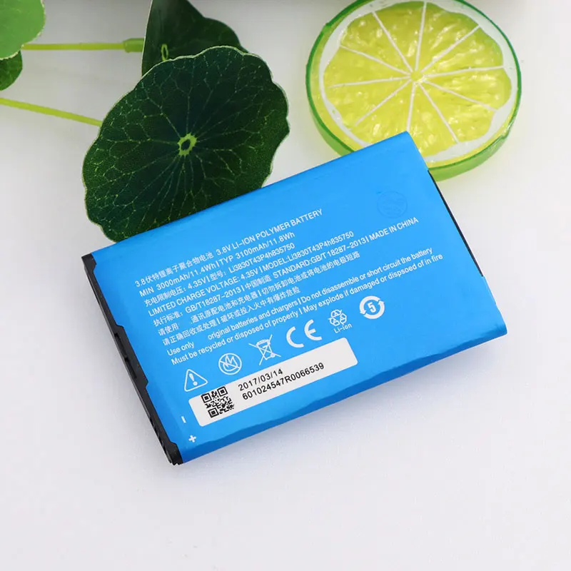 Li3830T43P4h835750 Аккумулятор для ZTE S2 Grand S II S291 4G LTE аккумулятор 3000 мАч|battery for|battery for ztebattery