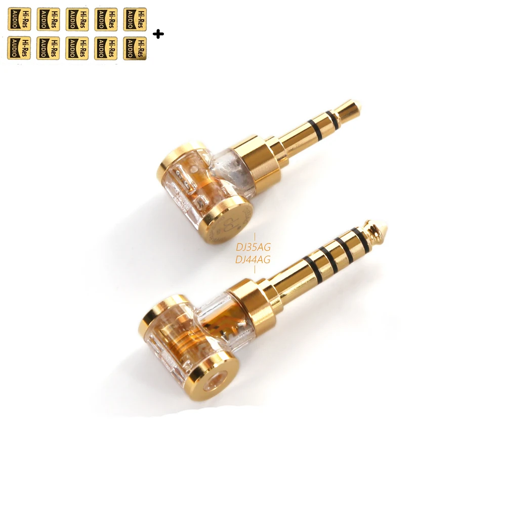 

DD ddHiFi DJ35AG/ DJ44AG 2,5 мм сбалансированный Женский адаптер для Джека 4,4 мм/3,5 мм, аудиоконвертер для наушников/DAP