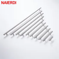 NAIERDI 2 "~ 24'' สแตนเลสตู้จับเส้นผ่าศูนย์กลาง 10 มม.ประตูห้องครัวTบาร์จับดึงลูกบิดเฟอร์นิเจอร์ฮาร์ดแวร์ 5