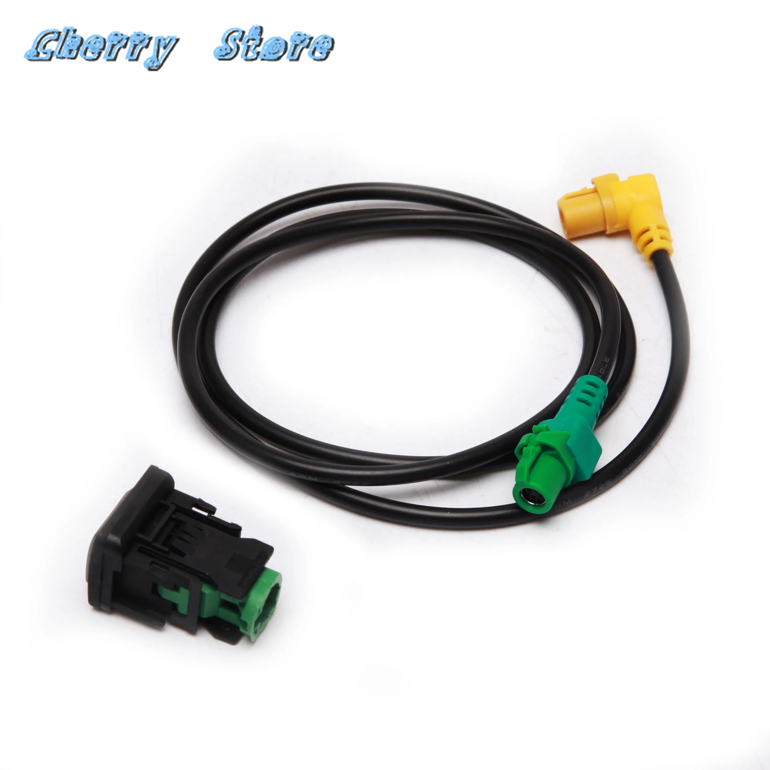 Новинка 5KD 035 726 A RCD510 USB вход разъем переключатель + кабель жгут для VW Passat B6 Golf Jetta