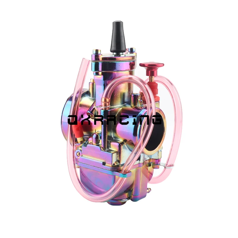 Красочный 28 30 32 34 мм мотоцикл PWK карбюратор Carburador Carb для 110cc-250cc 2T 4T двухтактный двигатель скутер грязь питбайк