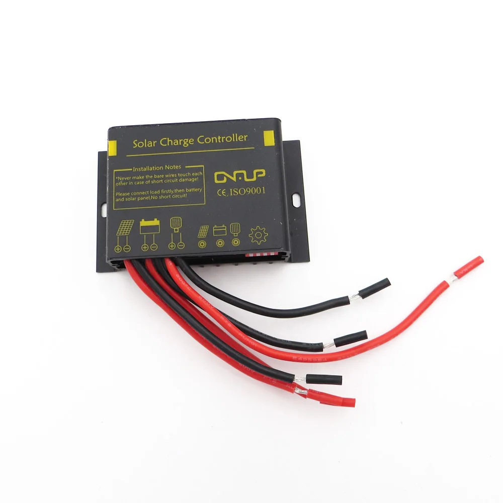 

10A Solar Charge Controller 12V 11.1V 12.8V Waterproof IP68 Solar Panel Battery Outdoor lithium LiFePO4 3.2 3.7 12 11.1 12.8 V