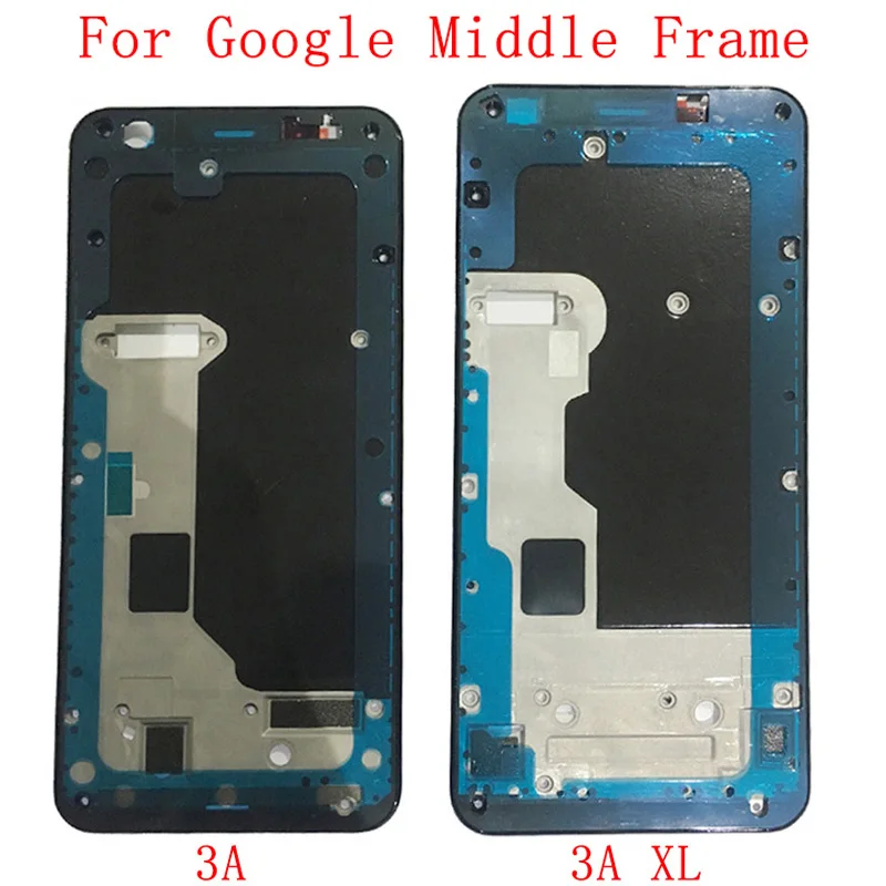 Chassi do Painel da Placa da Moldura do Lcd do Quadro Médio para o Telefone do Pixel 3a 3a xl do Google Metal Quadro Dianteiro Habitação Peças de Reposição