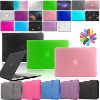 

Shockproof Laptop Case for Apple Macbook Air 11/13/Pro 13/15/Retina 13/15/Macbook/12/New Air 13 Laptop Case+Keyboard Cover+bag