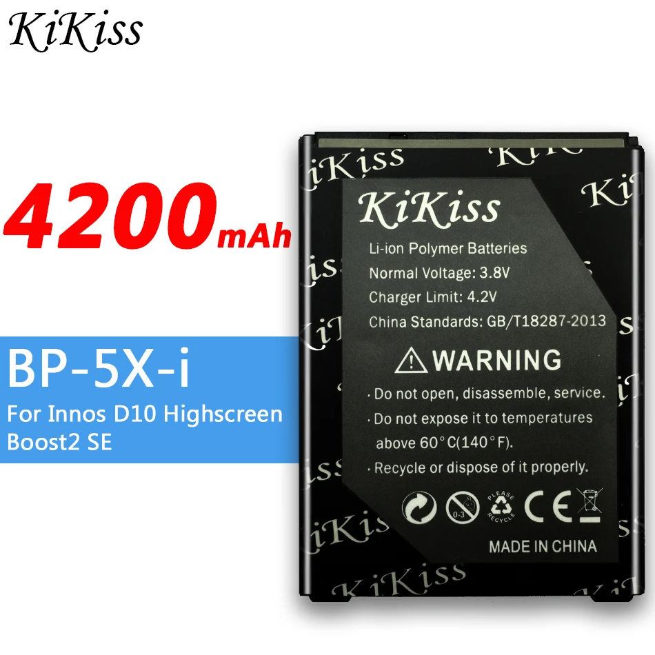 BP 5X i 4200mAh аккумулятор высокой емкости для Highscreen Boost 2 II SE / innos D10 D10C D10F D10CF (3000mAh Ver.)