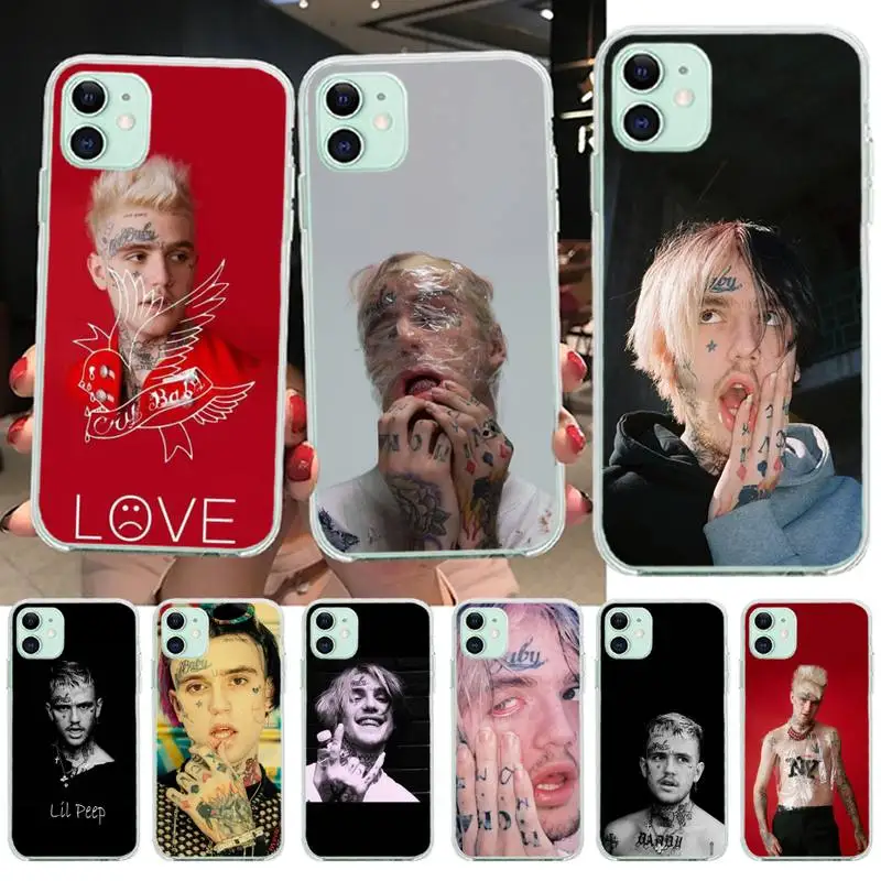 Чехол PENGHUWAN Lil Peep черный мягкий чехол для телефона iPhone 11 pro XS MAX 8 7 6 6S Plus X 5S SE XR |