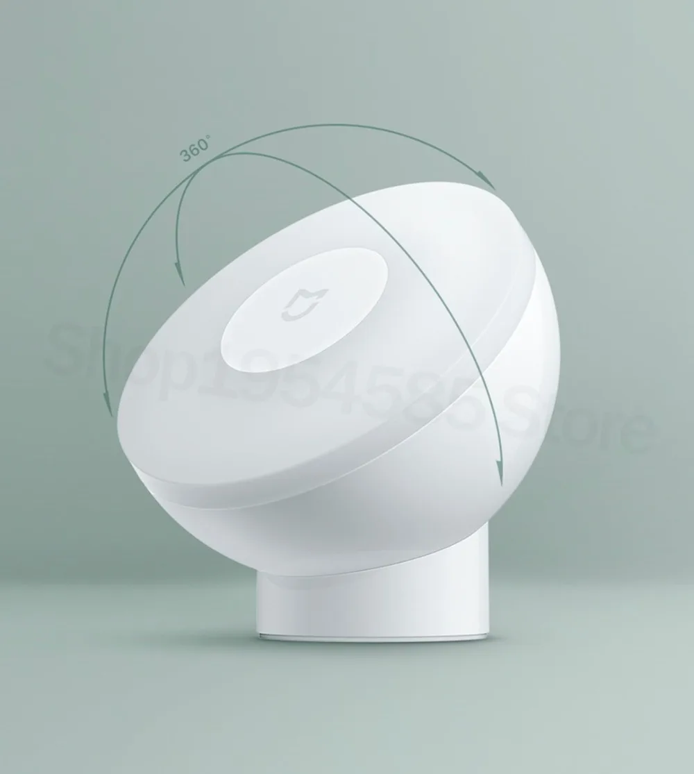(Presale) 2019 Xiaomi Mijia Night Lamp Light 2 Generation 360 Degrees Magnetic Rotation 2 Level Brightness Adjustment (9)