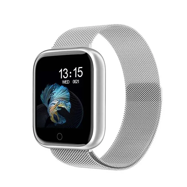 Смарт-часы IP67 водонепроницаемые серии 4 Смарт-часы для honor xiaomi apple iphone 6 6s 7 8 X XS 11 plus samsung android часы - Цвет: steel silver