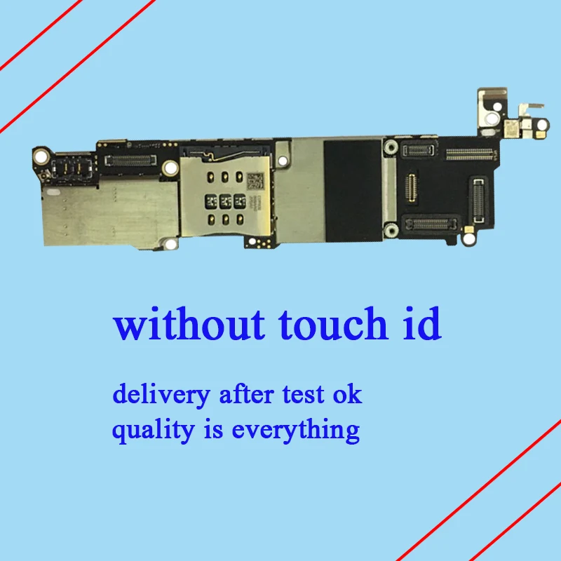 16 Гб/32 ГБ/64 ГБ для iphone 5SE материнская плата с сенсорным ID/без Touch ID, разблокирован для iphone SE материнская плата