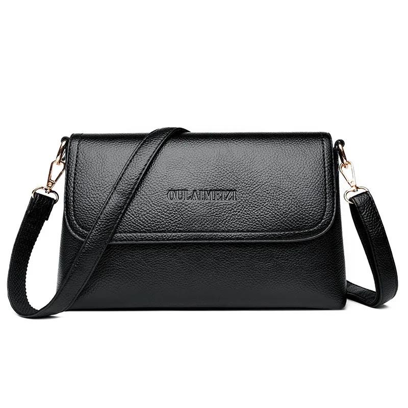 

2019 Summer New Style Middle-aged WOMEN'S Bag Mommy Bag Shoulder Bag Lady Versitile Fashion Textured Handbag