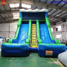10x5x7mH гигантская надувная водная горка для продажи, коммерческая надувная горка для детей и взрослых