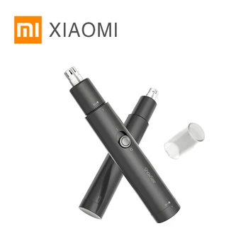 

2020 New XIAOMI MIJIA SHOWSEE Electric Mini Nose trimmers Portable Ear Nose Hair Shaver hair Clipper Waterproof Safe Cleaner