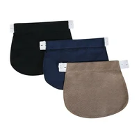3 Colors Jeans Pants Extender for Pregnancy Waistbands Maternity Pants Extenders Straps Adjustable Pant Button Extenders 2