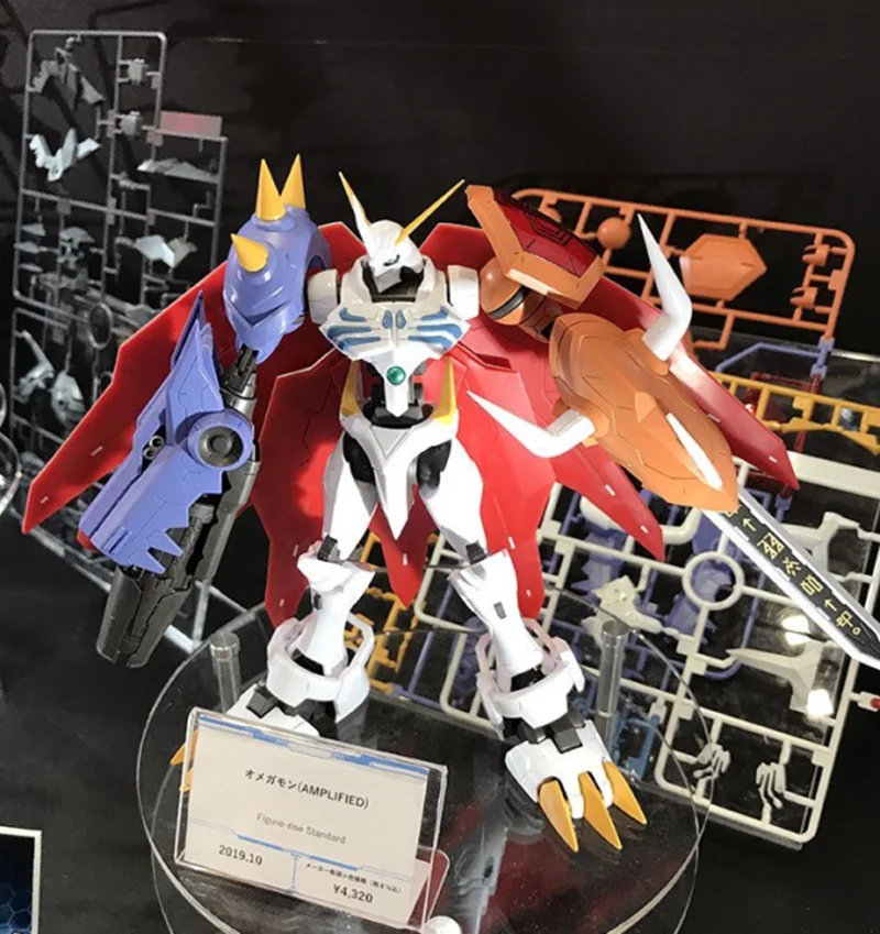 WSTXBD BANDAI фигура рост Стандартный OMEGAMON УСИЛЕННАЯ МОДЕЛЬ набор игрушек фигурки Куклы Brinquedos